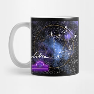 Libra Balance Zodiac Sign Astrology Mug